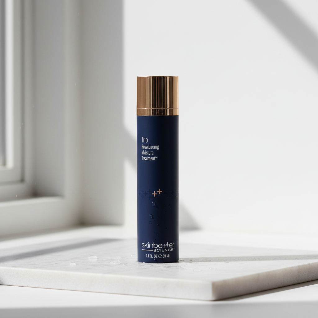 Trio Rebalancing Moisture Treatment lifestyle shot